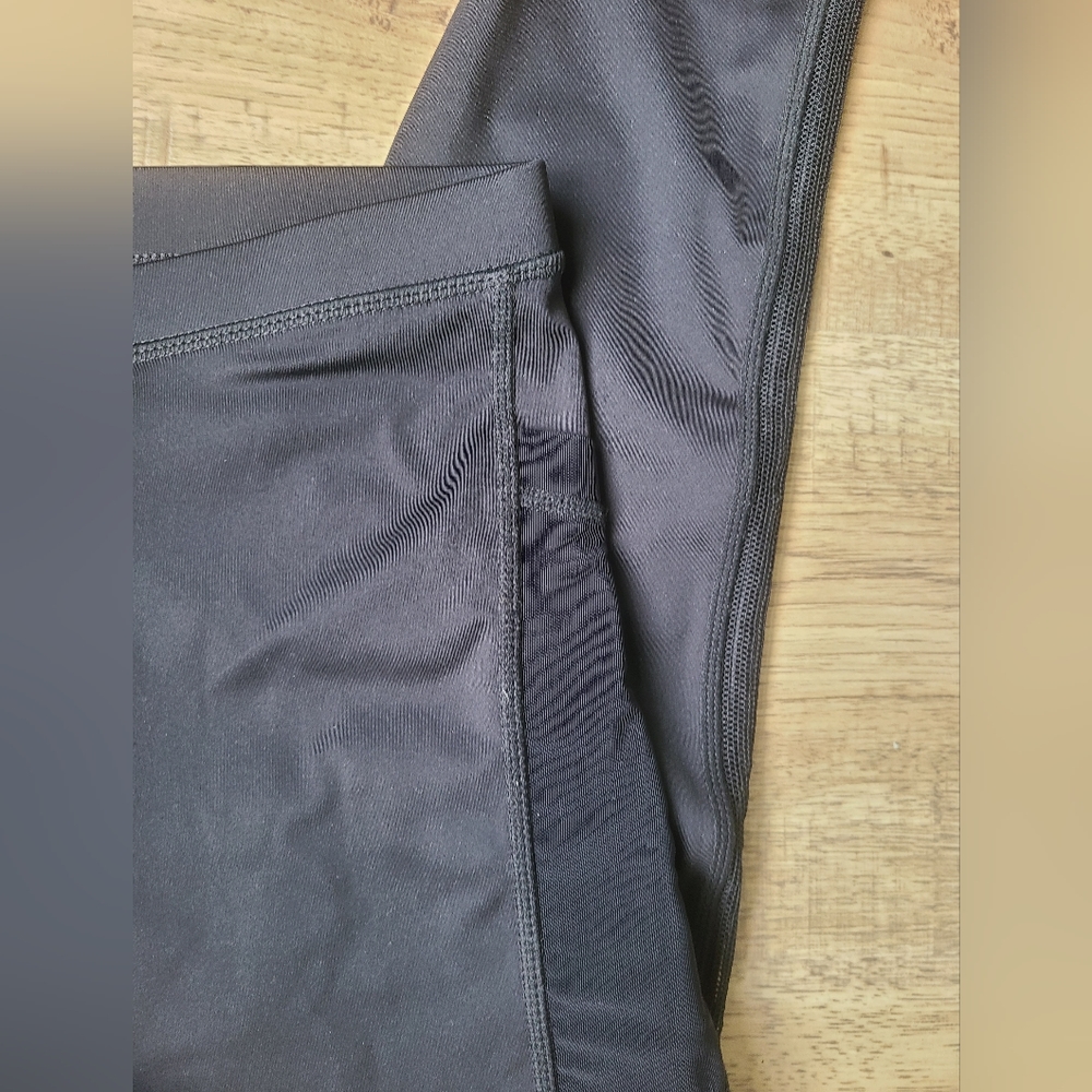 Fabletics Black Leggings With Mesh Side Inserts E… - image 3